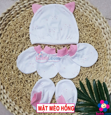[TIỆN LỢI] Set Đầy Đủ Mũ + Bao Tay + Bao Chân MioMio Cho Bé Sơ Sinh - Mio Việt Nam